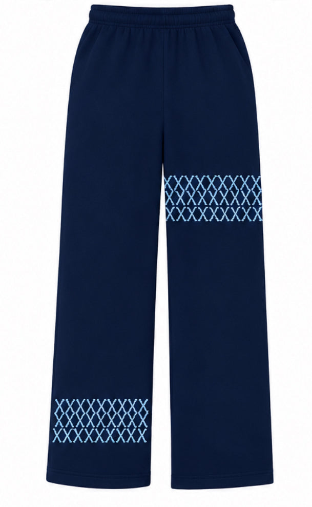 UNC FB NAVY SWEATS