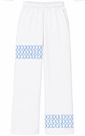 UNC FB WHITE SWEATS