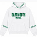 WHITE DARTMOUTH LAX HOODIE