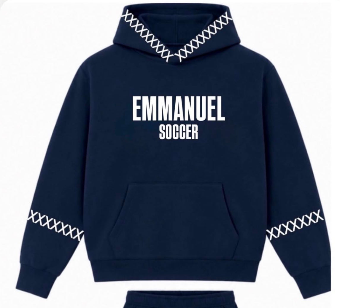 EMMANUEL SOCCER HOODIE
