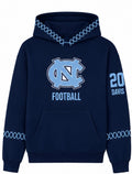 UNC FB NAVY HOODIE