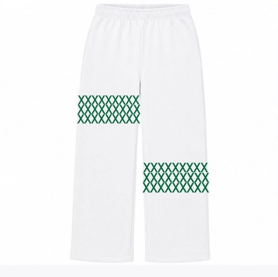 WHITE DARTMOUTH LACROSSE SWEATS