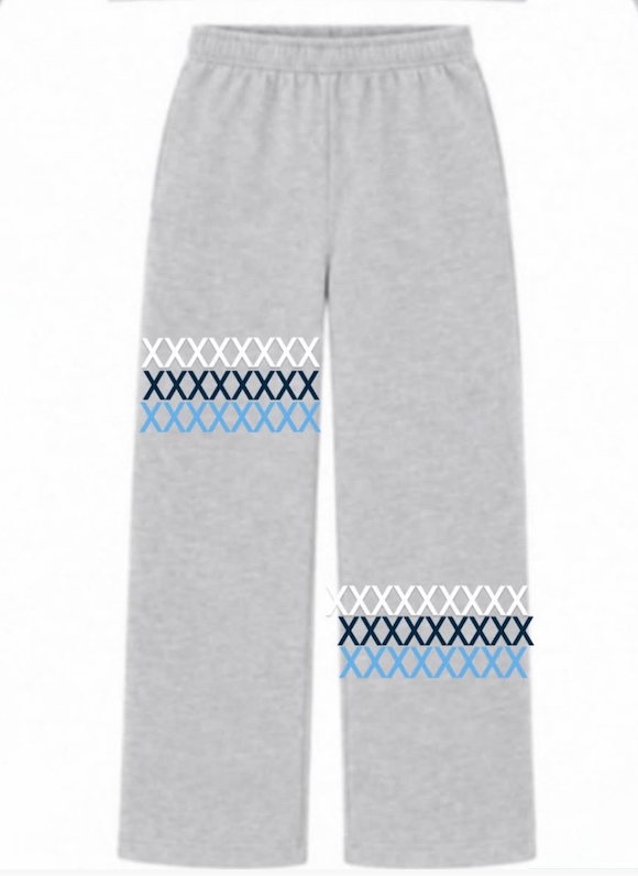 MARQUETTE LAX GRAY SWEATS